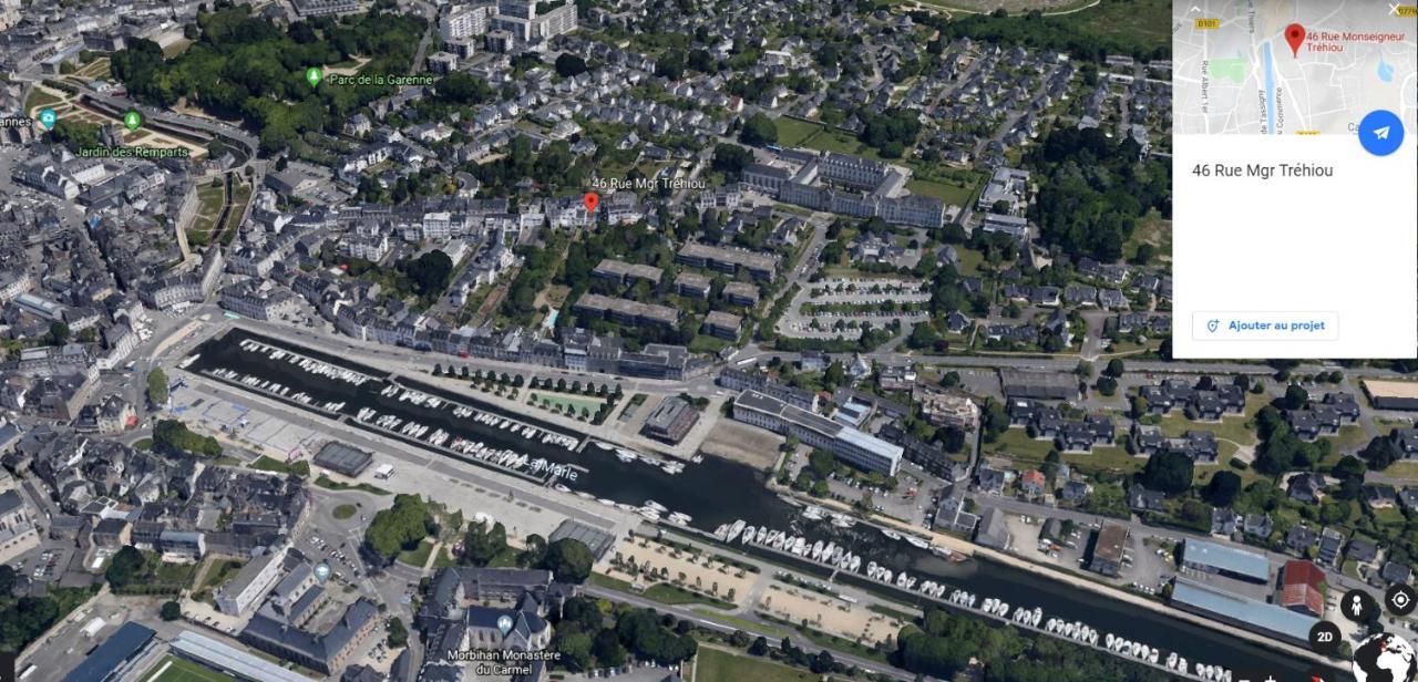 Du Mann Petite Maison Jardin A 100M Du Port De Vannes Avec Parking Exteriör bild